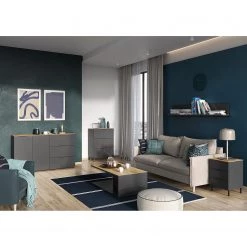 Germania Buffet haut California - Graphite 14 Germania Buffet haut California - Graphite -Meubles de salon Soldes 1000352103 220512 021 MOOD DETAILS P000000001000352103 mood