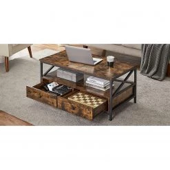 Red Living Table basse Molalla II - Marron / Noir -Meubles de salon Soldes 1000353400 220601 024 MOOD DETAILS P000000001000353400 mood