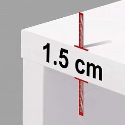 Loftscape Étagère Towanda - Blanc -Meubles de salon Soldes 1000353403 220601 501 SKETCH DETAILS P000000001000353403 sketch