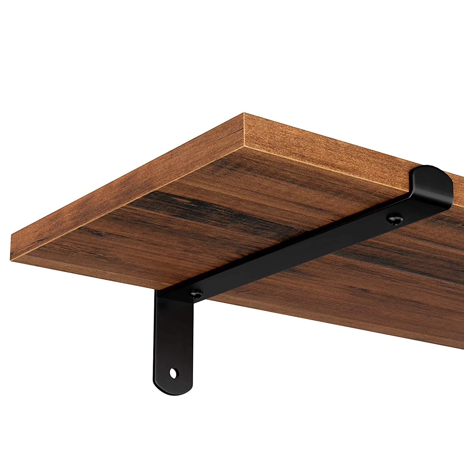 Red Living Tablettes murales Crossville II (lot 2) - Marron / Noir 8 Red Living Tablettes murales Crossville II (lot 2) - Marron / Noir – Image 6