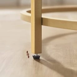 Loftscape Table basse Poygan II - Blanc / Doré 14 Loftscape Table basse Poygan II - Blanc / Doré -Meubles de salon Soldes 1000353423 220601 030 DETAILS P000000001000353423