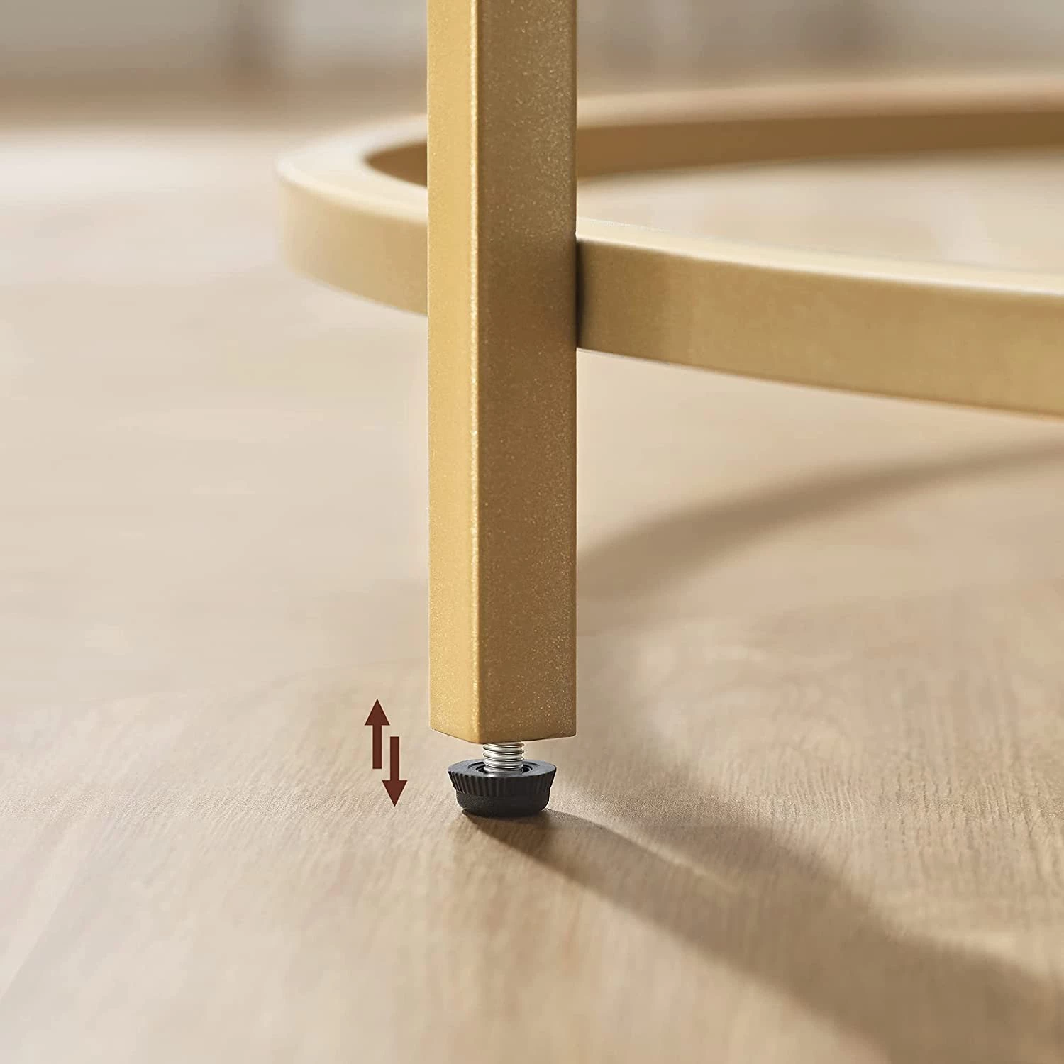 Loftscape Table basse Poygan II - Blanc / Doré 7 Loftscape Table basse Poygan II - Blanc / Doré – Image 5