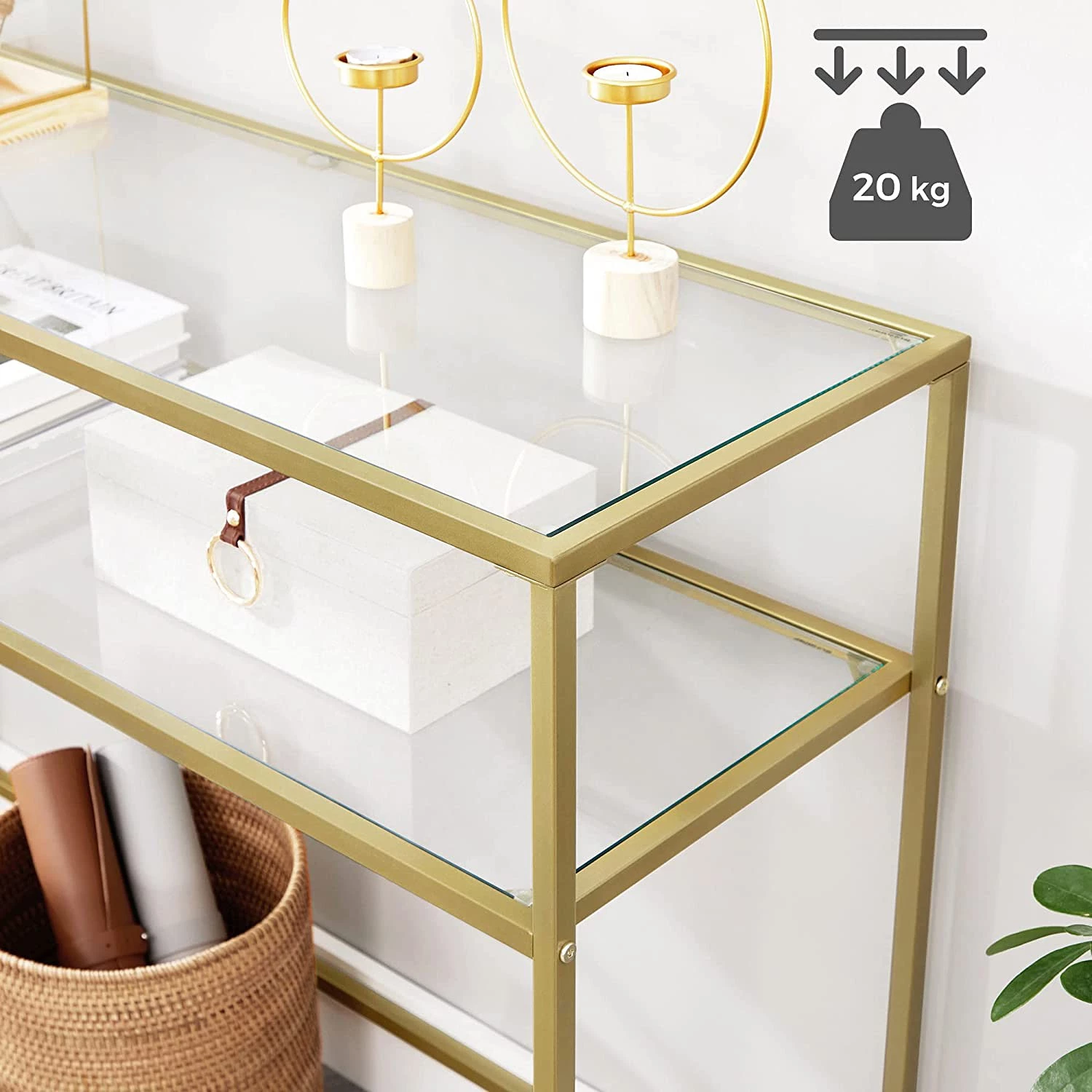 Loftscape Console Poygan I - Doré 6 Loftscape Console Poygan I - Doré – Image 4