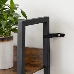 Red Living Étagère Leesville XI - Marron / Noir -Meubles de salon Soldes 1000353458 220601 031 DETAILS P000000001000353458