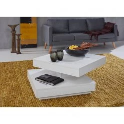 Trendteam Table basse Universal II - Blanc -Meubles de salon Soldes 1000353494 220520 022 MOOD DETAILS P000000001000353494 mood