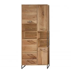 Red Living Ensemble meubles TV Sligo III (3 élém.) - Imitation chêne rustique argenté / Graphite -Meubles de salon Soldes 1000353517 220530 031 DETAILS P000000001000353517