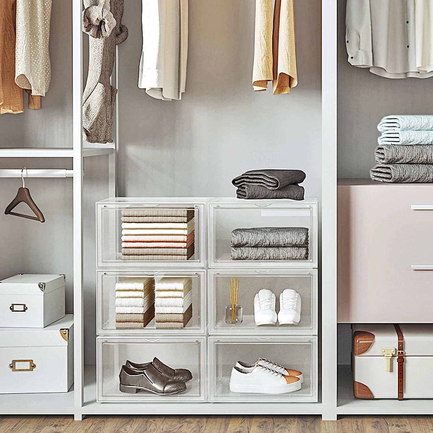 Loftscape Boîtes à chaussures Trets II - Transparent 4 Loftscape Boîtes à chaussures Trets II - Transparent – Image 2