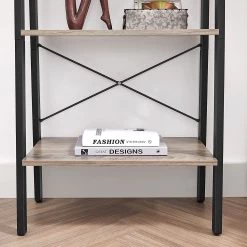 Red Living Étagère Leesville XII - Marron clair / Noir -Meubles de salon Soldes 1000355214 220601 032 DETAILS P000000001000355214