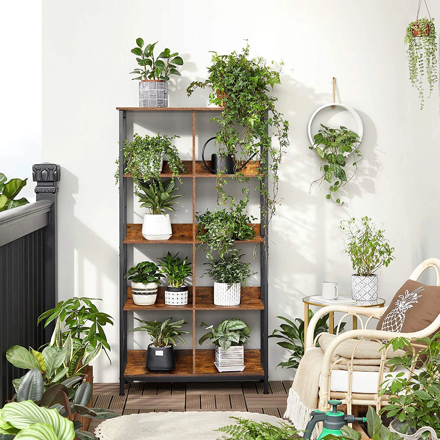 Red Living Étagère Niolon IV - Marron / Noir 4 Red Living Étagère Niolon IV - Marron / Noir – Image 2