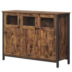 Red Living Buffet Toulouse III - Marron / Noir