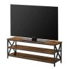 Red Living Banc TV Molalla - Marron / Noir