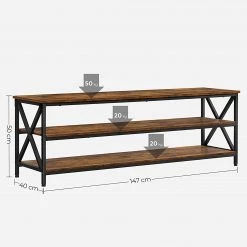 Red Living Banc TV Molalla - Marron / Noir 15 Red Living Banc TV Molalla - Marron / Noir -Meubles de salon Soldes 1000355236 220601 500 SKETCH DETAILS P000000001000355236 sketch