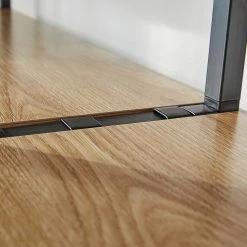 Red Living Étagère Ruoms II - Imitation acacia / Noir -Meubles de salon Soldes 1000355290 220603 032 DETAILS P000000001000355290