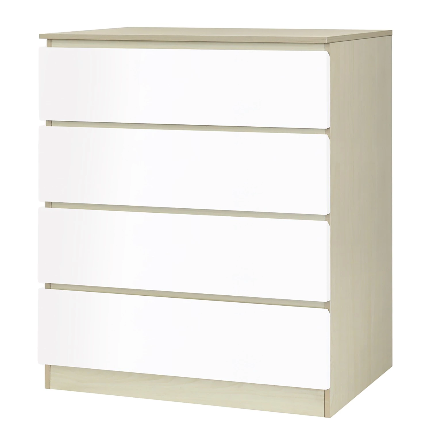 Norrwood Commode Splendid Night - Blanc brillant / Imitation chêne Sonoma 3 Norrwood Commode Splendid Night - Blanc brillant / Imitation chêne Sonoma