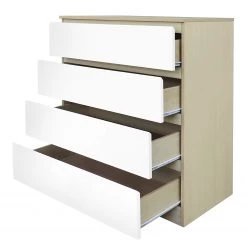 Norrwood Commode Splendid Night - Blanc brillant / Imitation chêne Sonoma 12 Norrwood Commode Splendid Night - Blanc brillant / Imitation chêne Sonoma -Meubles de salon Soldes 1000355300 220603 031 DETAILS P000000001000355300