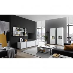 Loftscape Ensemble meubles TV Muuga II (4 élém.) - Blanc / Gris 16 Loftscape Ensemble meubles TV Muuga II (4 élém.) - Blanc / Gris -Meubles de salon Soldes 1000356495 220608 020 MOOD DETAILS P000000001000356495 mood