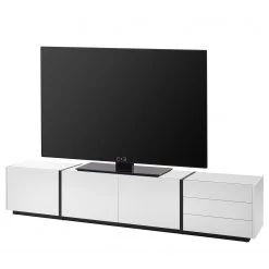 Loftscape Ensemble meubles TV Muuga II (4 élém.) - Blanc / Gris 17 Loftscape Ensemble meubles TV Muuga II (4 élém.) - Blanc / Gris -Meubles de salon Soldes 1000356495 220608 030 DETAILS P000000001000356495