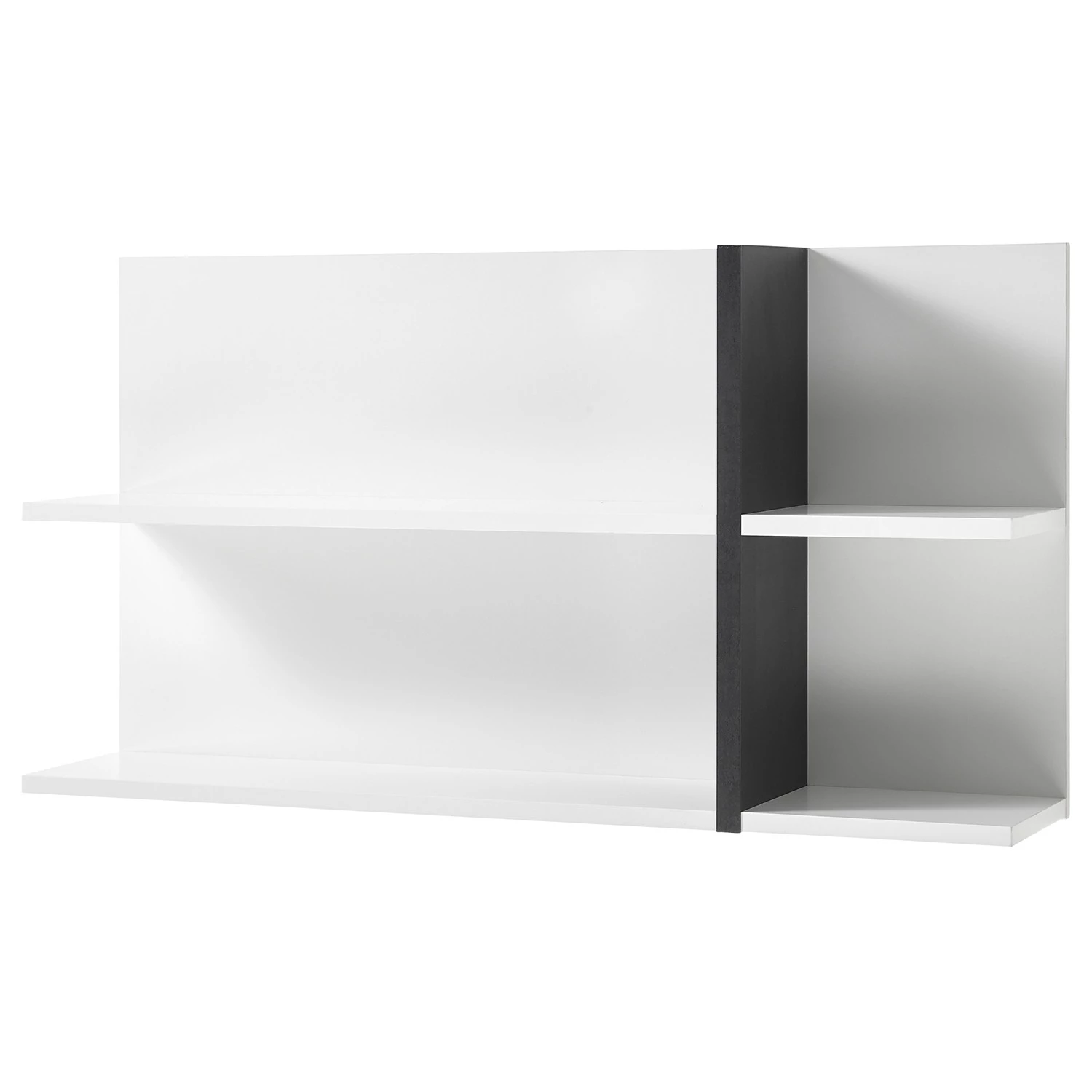 Loftscape Ensemble meubles TV Muuga II (4 élém.) - Blanc / Gris 11 Loftscape Ensemble meubles TV Muuga II (4 élém.) - Blanc / Gris – Image 9