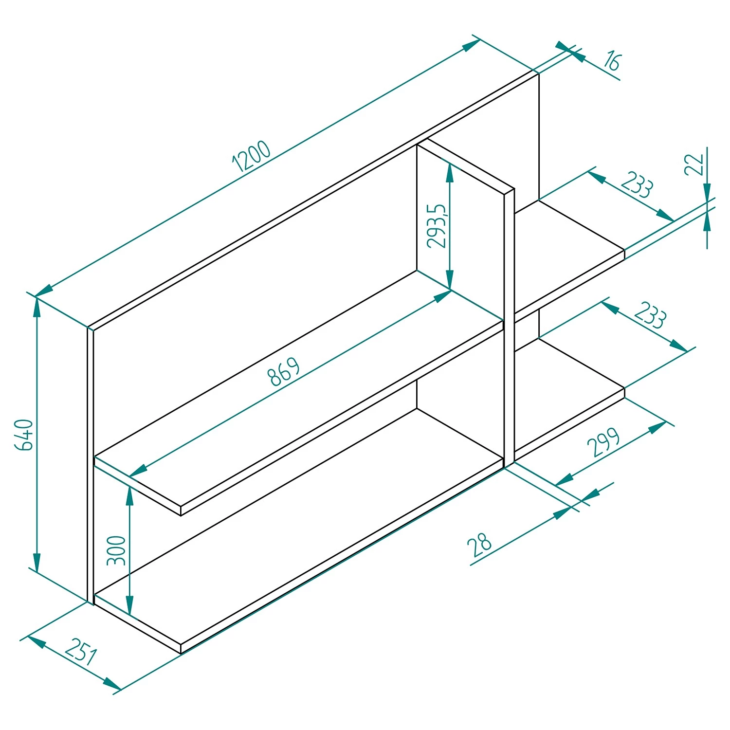 Loftscape Ensemble meubles TV Muuga II (4 élém.) - Blanc / Gris 14 Loftscape Ensemble meubles TV Muuga II (4 élém.) - Blanc / Gris – Image 12