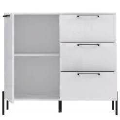 Loftscape Buffet Ozora - Blanc brillant / Blanc mat 13 Loftscape Buffet Ozora - Blanc brillant / Blanc mat -Meubles de salon Soldes 1000356695 220603 032 DETAILS P000000001000356695