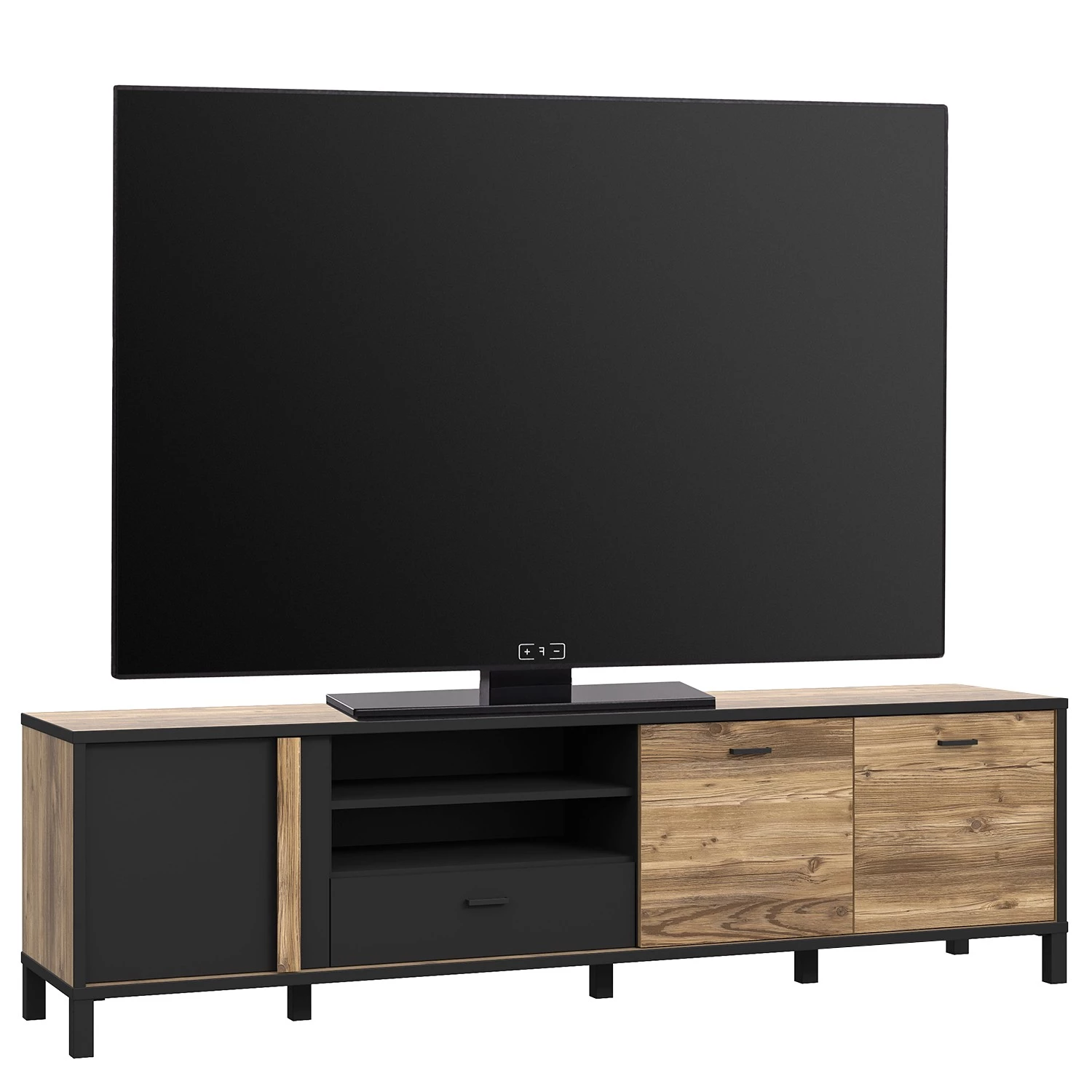 Red Living Meuble TV Vallegrande I - Imitation épicéa 3 Red Living Meuble TV Vallegrande I - Imitation épicéa