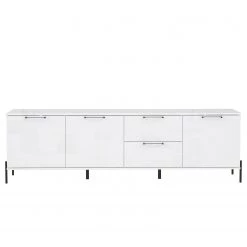 Loftscape Buffet Ozora III - Blanc brillant / Blanc mat 12 Loftscape Buffet Ozora III - Blanc brillant / Blanc mat -Meubles de salon Soldes 1000356706 220603 030 DETAILS P000000001000356706