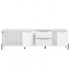 Loftscape Buffet Ozora III - Blanc brillant / Blanc mat 13 Loftscape Buffet Ozora III - Blanc brillant / Blanc mat -Meubles de salon Soldes 1000356706 220603 031 DETAILS P000000001000356706
