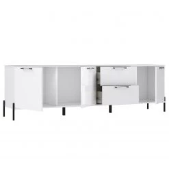 Loftscape Buffet Ozora III - Blanc brillant / Blanc mat 14 Loftscape Buffet Ozora III - Blanc brillant / Blanc mat -Meubles de salon Soldes 1000356706 220603 032 DETAILS P000000001000356706