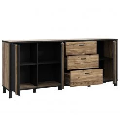 Red Living Buffet Vallegrande II - Imitation pin des Alpes / Noir 13 Red Living Buffet Vallegrande II - Imitation pin des Alpes / Noir -Meubles de salon Soldes 1000356708 220603 032 DETAILS P000000001000356708