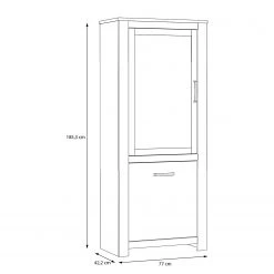 Loftscape Vitrine Verolme - Imitation chêne 12 Loftscape Vitrine Verolme - Imitation chêne -Meubles de salon Soldes 1000356717 220603 500 SKETCH DETAILS P000000001000356717 sketch
