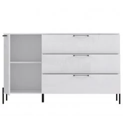 Loftscape Buffet Ozora I - Blanc brillant / Blanc mat 12 Loftscape Buffet Ozora I - Blanc brillant / Blanc mat -Meubles de salon Soldes 1000356721 220603 031 DETAILS P000000001000356721