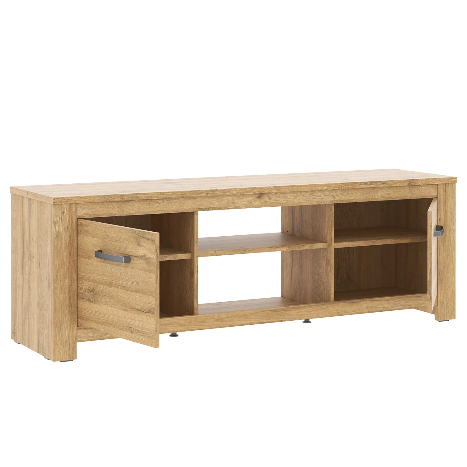 Loftscape Meuble TV Verolme I - Imitation chêne 6 Loftscape Meuble TV Verolme I - Imitation chêne – Image 4