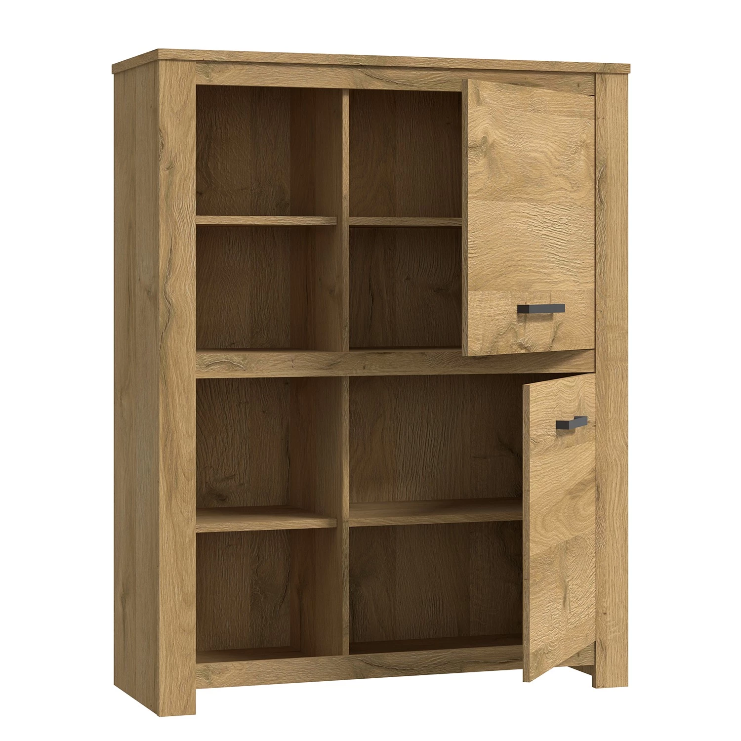 Loftscape Buffet haut Verolme I - Imitation chêne 6 Loftscape Buffet haut Verolme I - Imitation chêne – Image 4