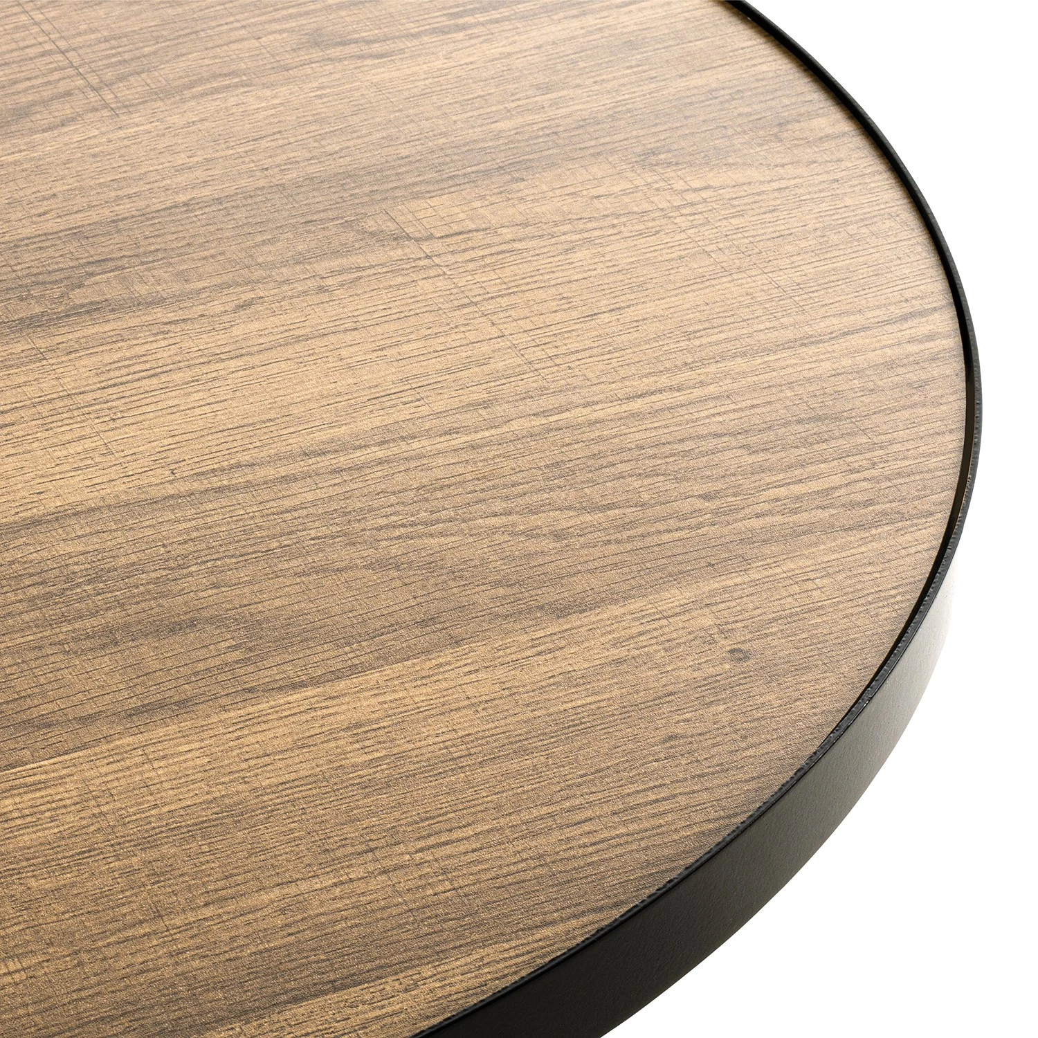 Red Living Bout de canapé Chorin II - Imitation chêne / Noir 4 Red Living Bout de canapé Chorin II - Imitation chêne / Noir – Image 2