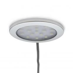 Fredriks Vitrine Nysa - avec éclairage - Argenté -Meubles de salon Soldes 1000357368 220609 031 DETAILS P000000001000357368