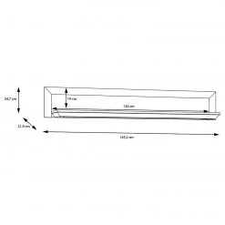 Ridgevalley Meuble TV New Dessa - Imitation pin blanc 11 Ridgevalley Meuble TV New Dessa - Imitation pin blanc -Meubles de salon Soldes 1000357983 220616 500 SKETCH DETAILS P000000001000357983 sketch