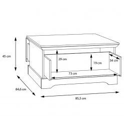 Ridgevalley Table basse New Dessa - Imitation pin blanc 17 Ridgevalley Table basse New Dessa - Imitation pin blanc -Meubles de salon Soldes 1000358001 220616 501 SKETCH DETAILS P000000001000358001 sketch