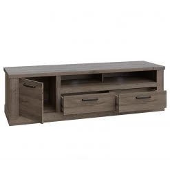 Loftscape Meuble TV Temuco - Imitation chêne foncé -Meubles de salon Soldes 1000358008 220616 030 DETAILS P000000001000358008