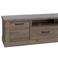 Loftscape Meuble TV Temuco - Imitation chêne foncé -Meubles de salon Soldes 1000358008 220616 050 DETAILS P000000001000358008