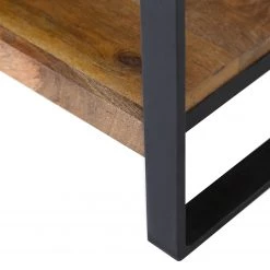 Red Living Buffet haut Vallentuna - Manguier massif / Métal - Manguier / Noir 19 Red Living Buffet haut Vallentuna - Manguier massif / Métal - Manguier / Noir -Meubles de salon Soldes 1000359915 220621 055 DETAILS P000000001000359915