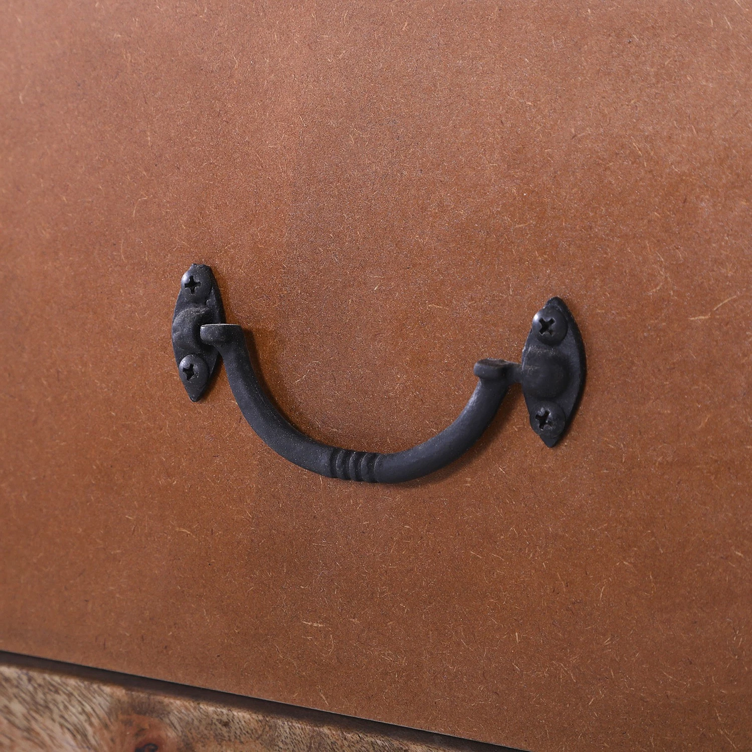 Red Living Buffet haut Vallentuna - Manguier massif / Métal - Manguier / Noir 12 Red Living Buffet haut Vallentuna - Manguier massif / Métal - Manguier / Noir – Image 10