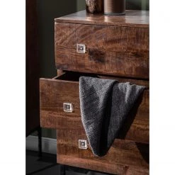 Red Living Commode Telados - Manguier massif / Métal - Manguier foncé / Noir -Meubles de salon Soldes 1000359922 220621 023 MOOD DETAILS P000000001000359922 mood
