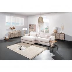 Ridgevalley Enfilade Lumby II - Manguier massif - Manguier clair / Gris -Meubles de salon Soldes 1000359923 220621 021 MOOD DETAILS P000000001000359923 mood