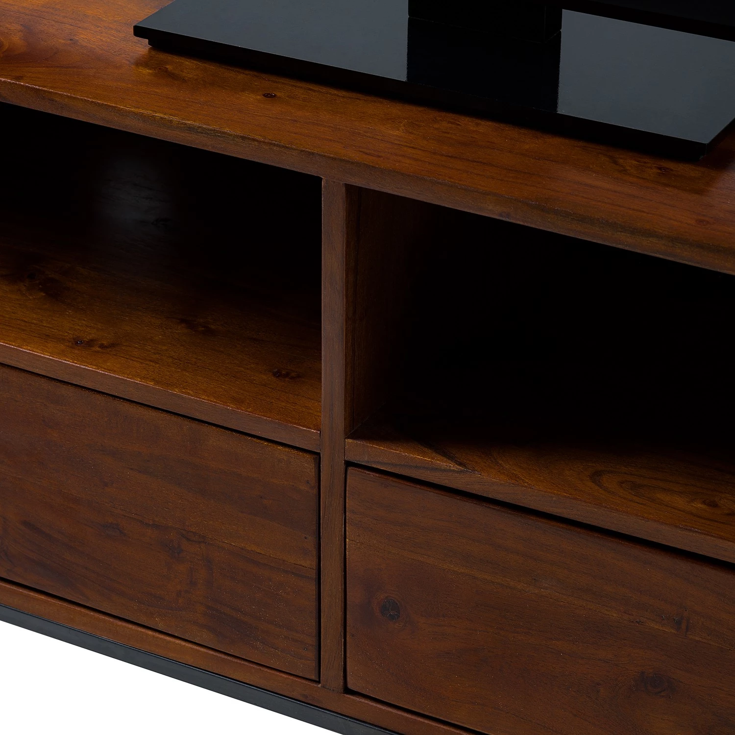 Ars manufacti Meuble TV Woodson V - Acacia massif / Métal - Acacia brun 14 Ars manufacti Meuble TV Woodson V - Acacia massif / Métal - Acacia brun – Image 12