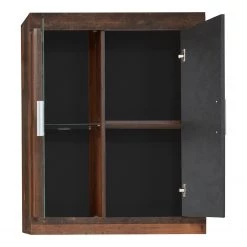 Trendteam Ensemble meubles TV jazz I (4 éléments) - Imitation bois ancien / Anthracite -Meubles de salon Soldes 1000362848 220623 065 DETAILS P000000001000362848