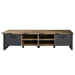 Trendteam Ensemble meubles TV Prime II (3 élém.) - Imitation béton / Imitation vieux bois -Meubles de salon Soldes 1000362860 220623 040 DETAILS P000000001000362860