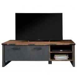 Trendteam Ensemble meubles TV Prime I (3 éléments) - Imitation béton / Imitation vieux bois -Meubles de salon Soldes 1000362861 220623 040 DETAILS P000000001000362861