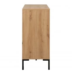 Loftscape Buffet Brochet II - Imitation chêne / Noir 26 Loftscape Buffet Brochet II - Imitation chêne / Noir -Meubles de salon Soldes 1000363050 220704 034 DETAILS P000000001000363050