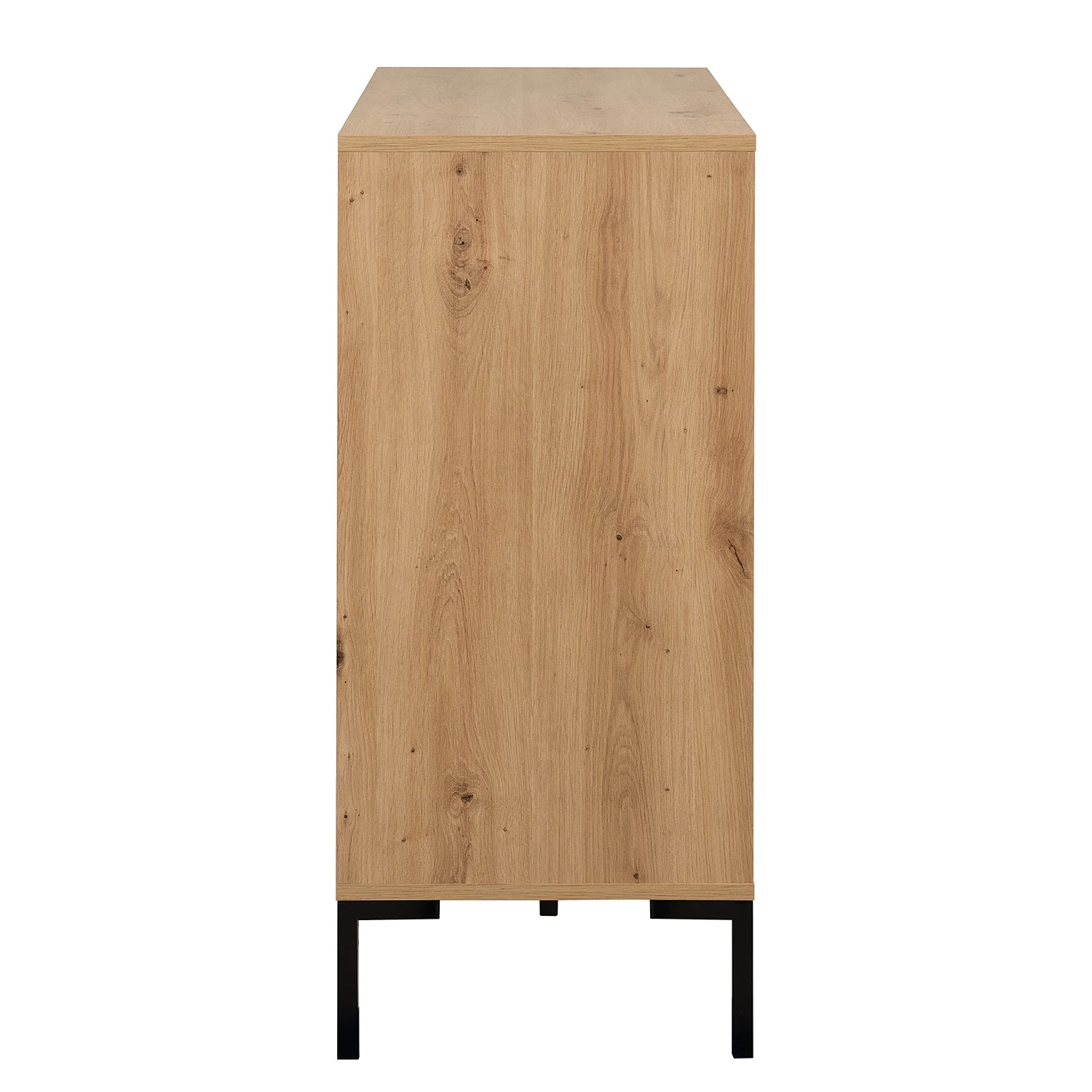 Loftscape Buffet Brochet II - Imitation chêne / Noir 11 Loftscape Buffet Brochet II - Imitation chêne / Noir – Image 9