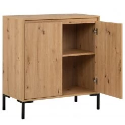 Loftscape Buffet Brochet I - Imitation chêne / Noir 19 Loftscape Buffet Brochet I - Imitation chêne / Noir -Meubles de salon Soldes 1000363057 220704 031 DETAILS P000000001000363057